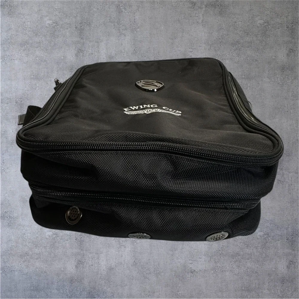 Burton Golf Shoe Bag‎ Mens Black NEW Odyssey Travel Collection Ewing Cup Logo